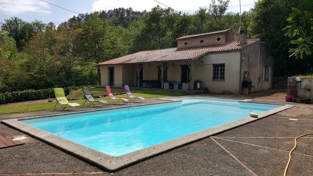Villa With in Fumel With Private Pool Furnished Garden an