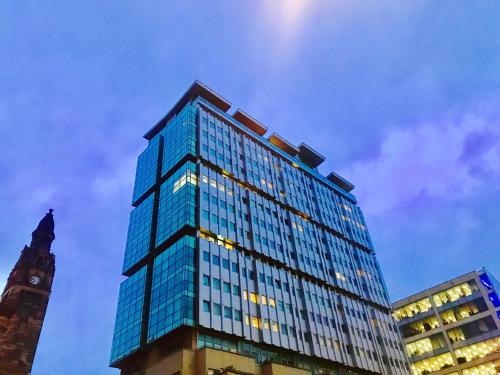 Glasgow Central Station Skyline Apartment With Parking