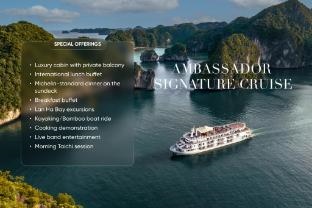 Ambassador Signature Cruise Lan Ha Bay