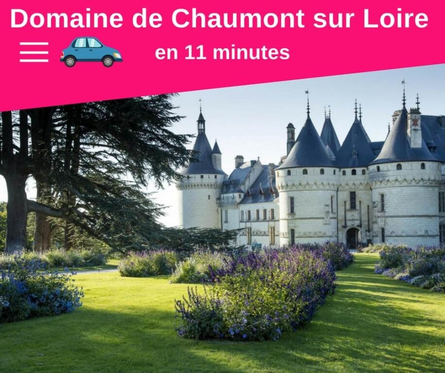 Bungalow With 3 Bedrooms in Onzain, With Shared Pool and Enclosed Garden