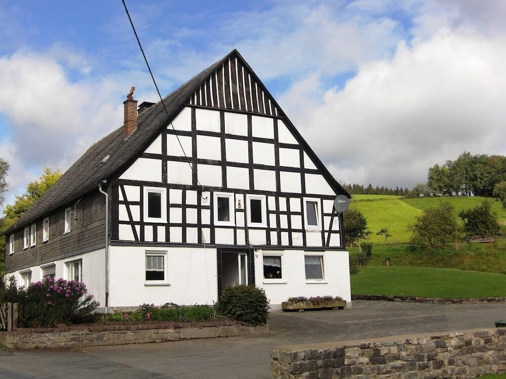 Apartment In The Sauerland Region On A Farm With Animals And Private Terrace