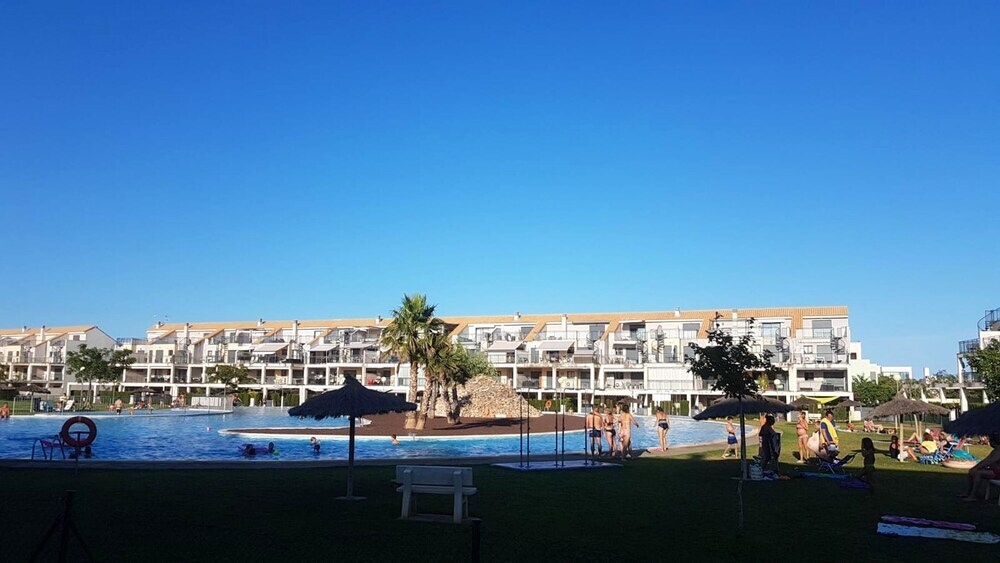 Apartment With 2 Bedrooms in Sant Jordi, Castellón, With Wonderful City View, Shared Pool, Enclosed Garden - 17 km From the Beach