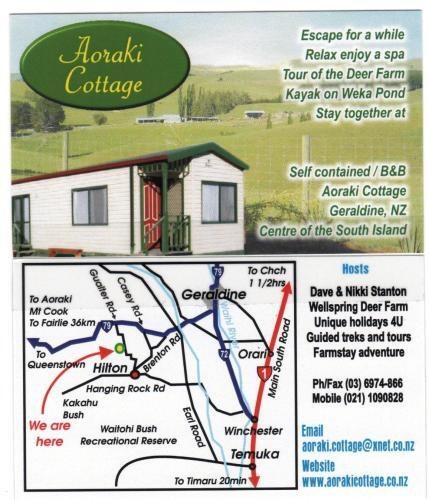 Aoraki Cottage Farmstay