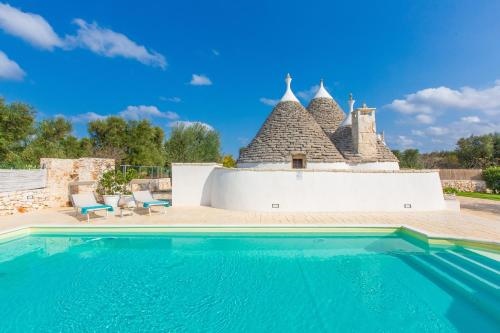 Trullo Del Mandarino Con Piscina