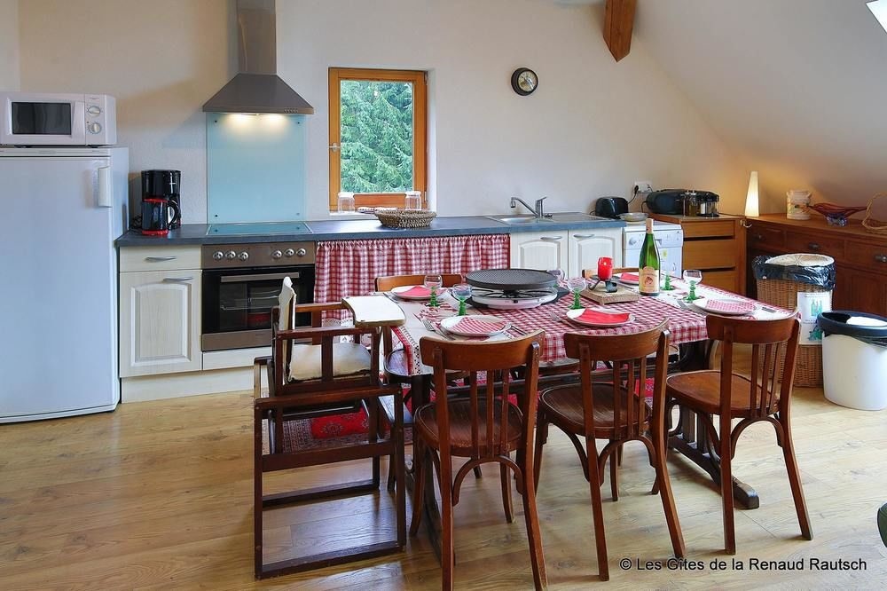 Gite With 3 Rooms In Le Bonhomme, With Wonderful Mountain View, Furnis