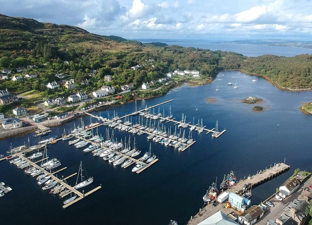 Penlea 1-Bed Flat With Harbour View In Tarbert
