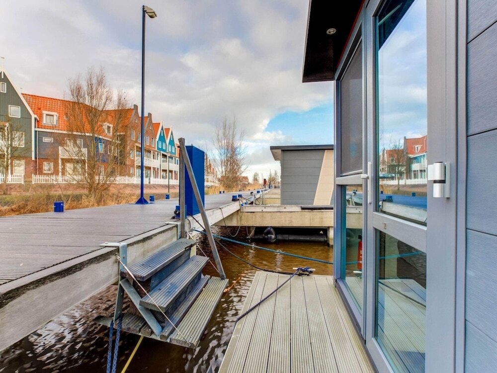 Modern Houseboat In Volendam With Shared Pool