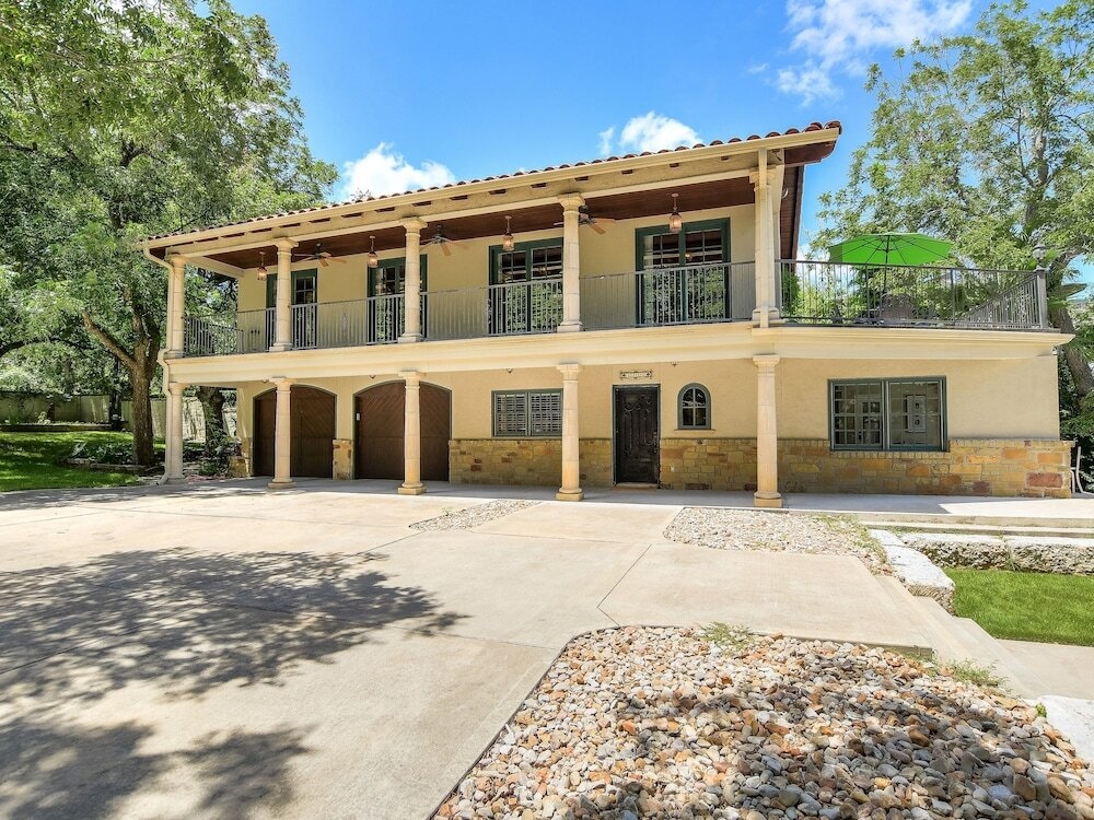 The Authentic Lake Austin Hacienda 3 Bedrooms 2 Bathrooms Home