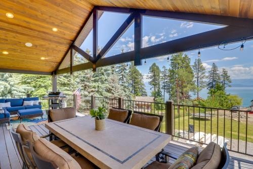 Flathead Lake Base Camp In Somers: Lake View!