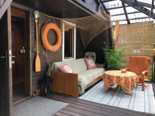 Letnisko Symsar 6, Drewniany Domek Letniskowy