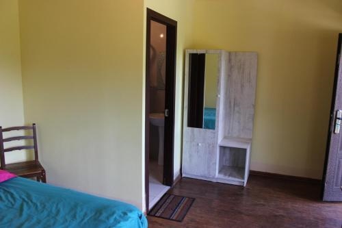 Cottage Houses Green Flower