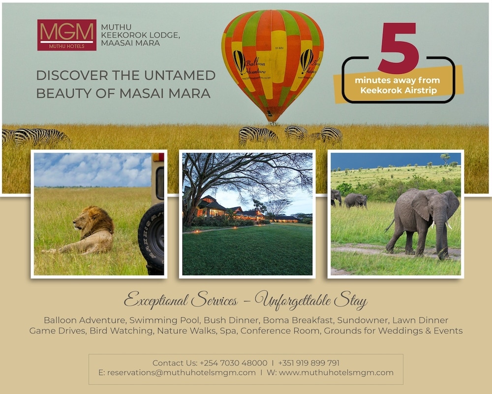 Muthu Keekorok Lodge, Maasai Mara, Narok