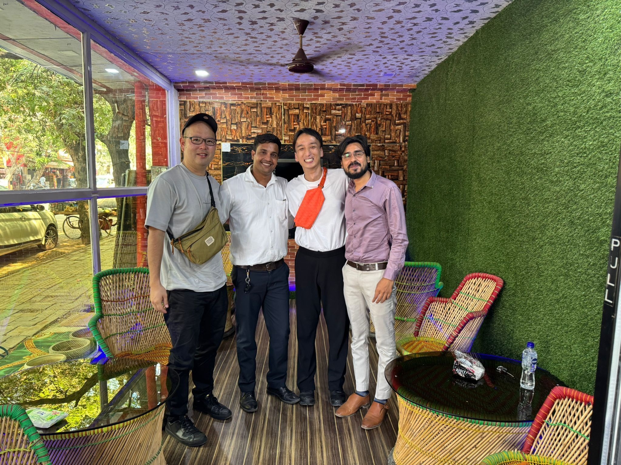 The Blue Rays Near Taj Mahal