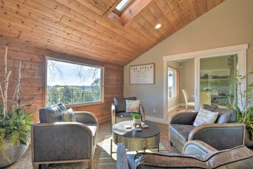 Picturesque Farmhouse On Working Almond Ranch