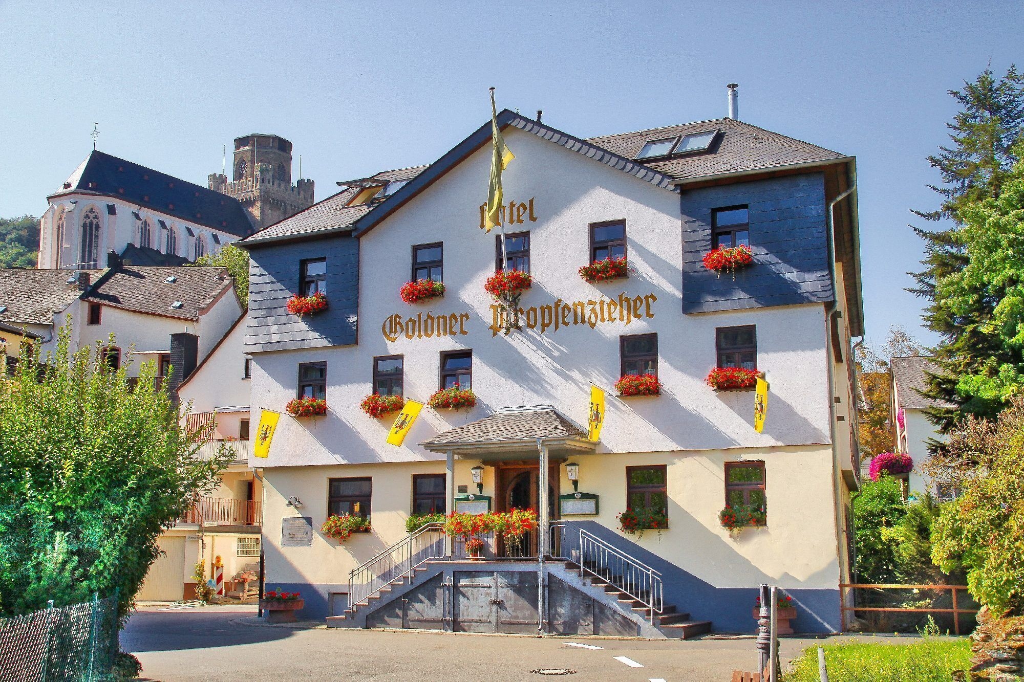 Goldener Pfropfenzieher