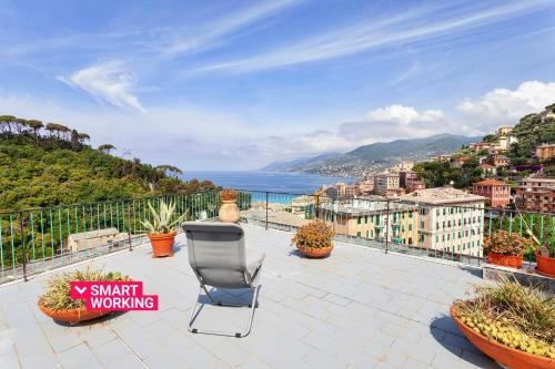 Stunning Sea View Apartment With Terrace in Camogli by Wonderful Italy