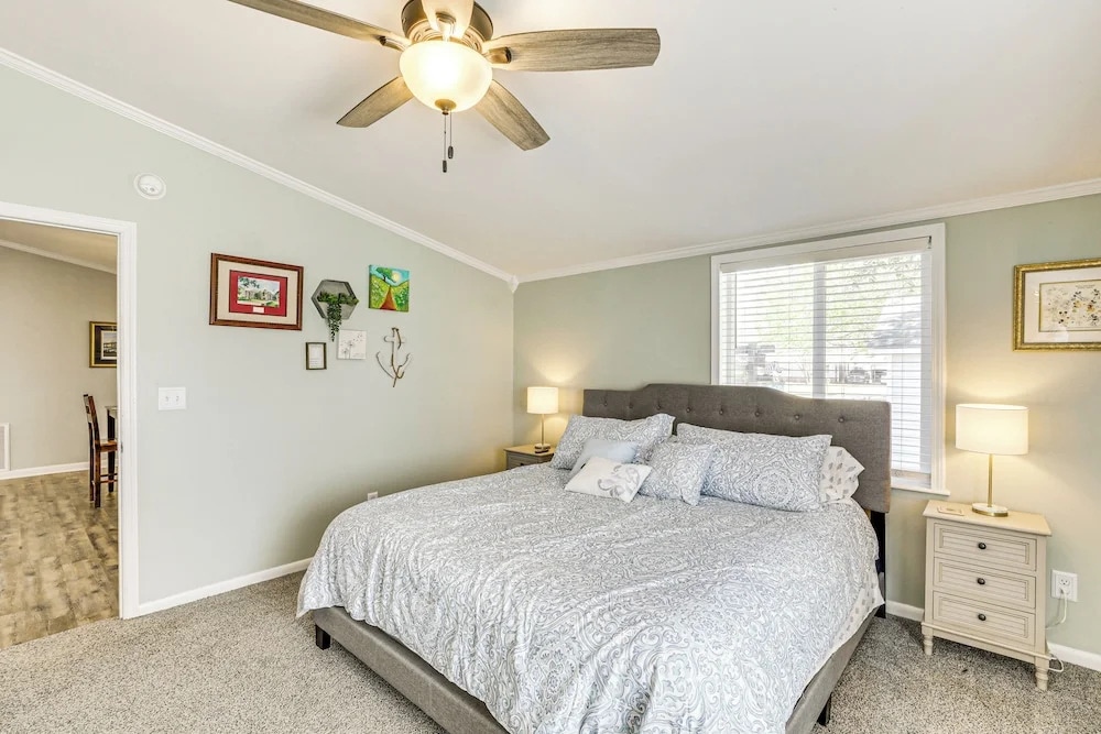 Lake Moultrie Access: Moncks Corner Home w/ Dock