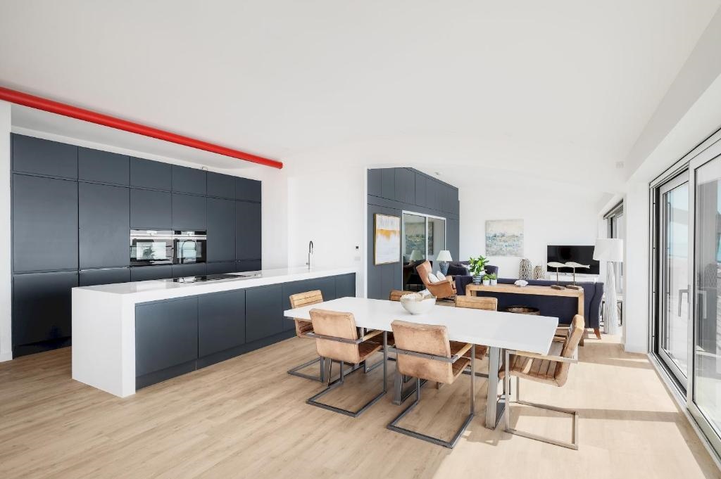 Modern beach apartment