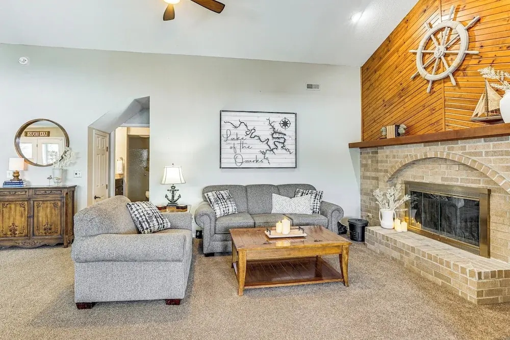 Lake of the Ozarks Home w/ Dock & Water Slide