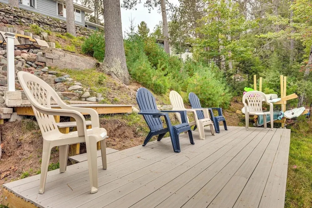Lakefront Home w/ Fire Pit in Eagle River
