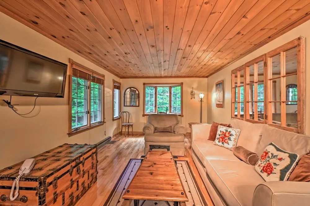 Beautiful Jay Peak Home Near Creek & Waterfalls!