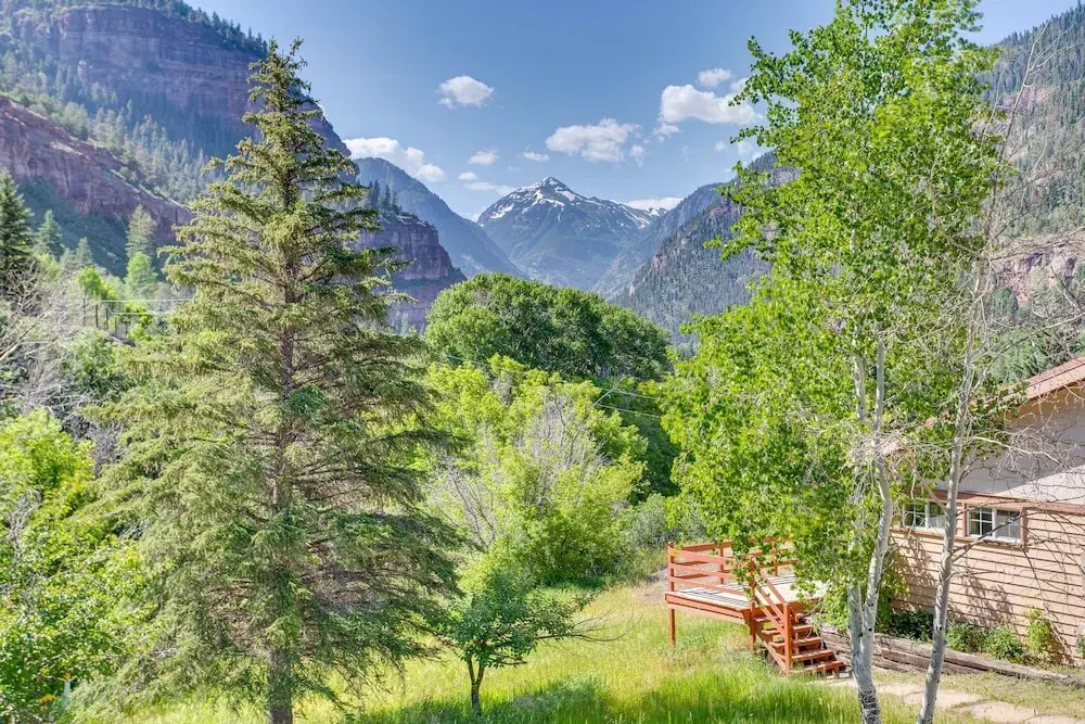 Magnificent Ouray Home w/ Deck & Mountain Views!