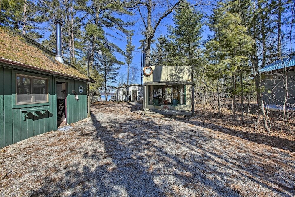 21 Mi to Slopes! Torch Lake Home w/ Private Beach