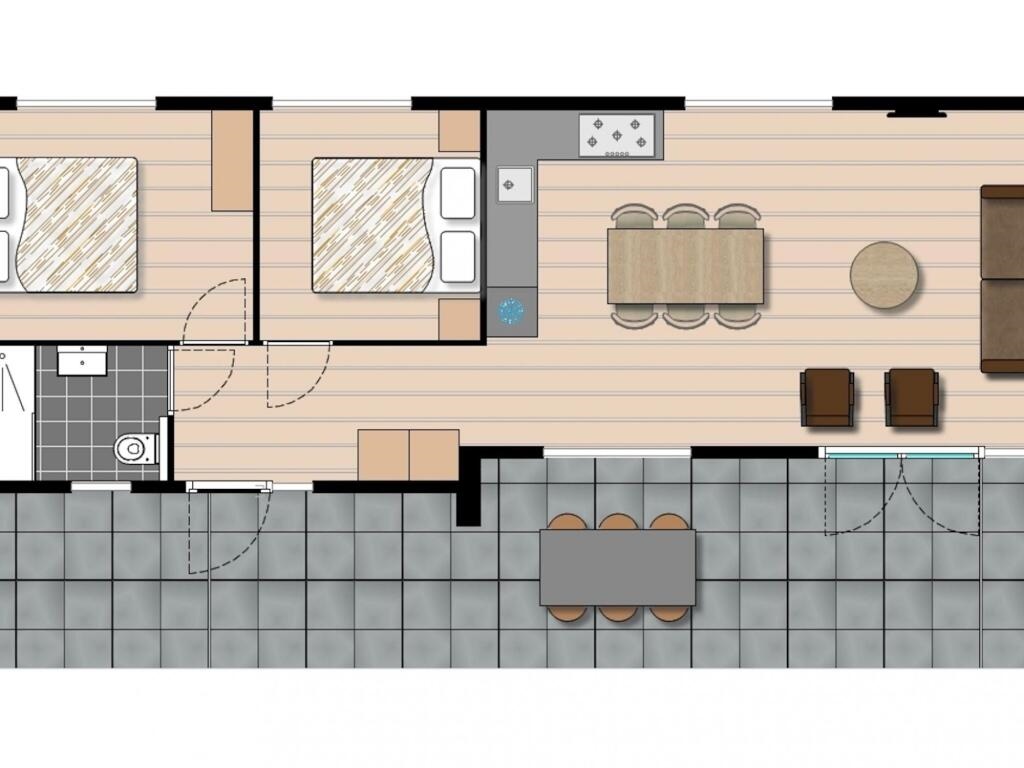 Luxury Chalet With Dishwasher, in a Holiday Park in the Middle of De Veluwe