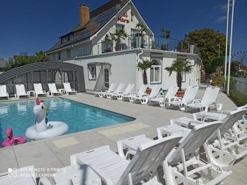 AL Mare-Villa z Basenem i klimatyzacja w CENIE POBYTU