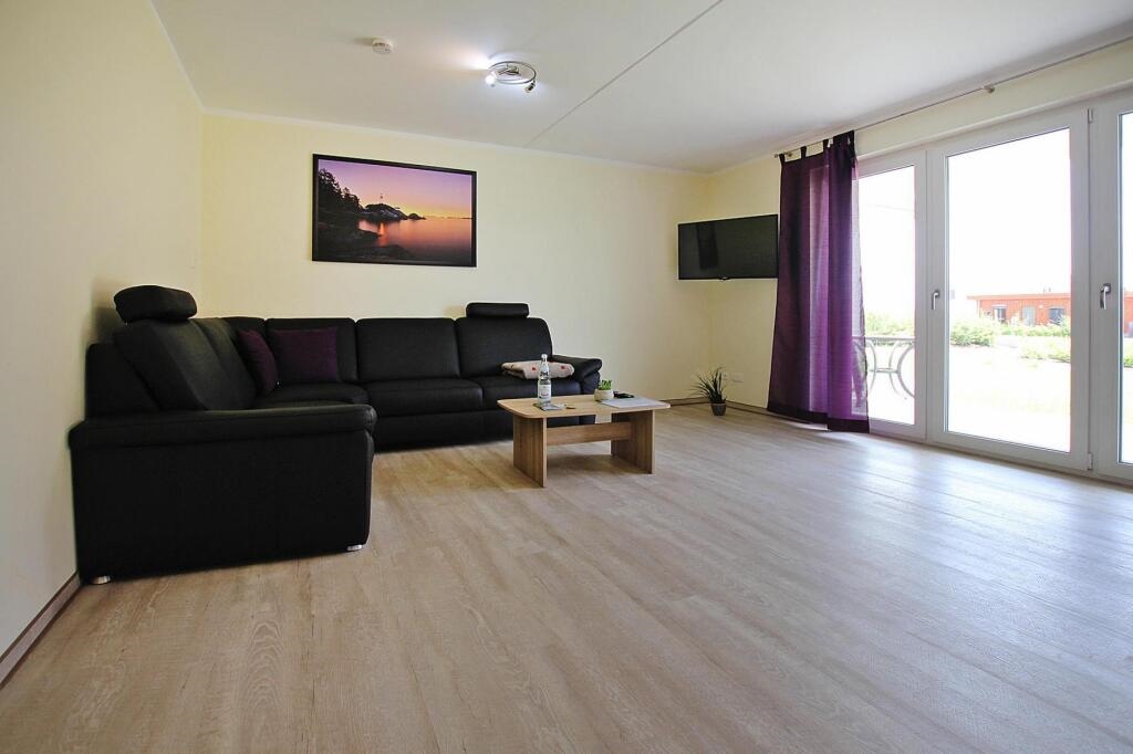 Terraced house harbor flair at the Plauer See Plau am See