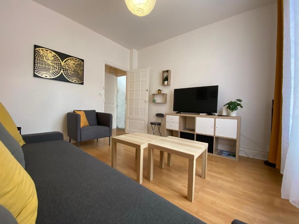 Vichy Gare - Parking - Cosy - Jardin - labellise Clevacances 3 etoiles