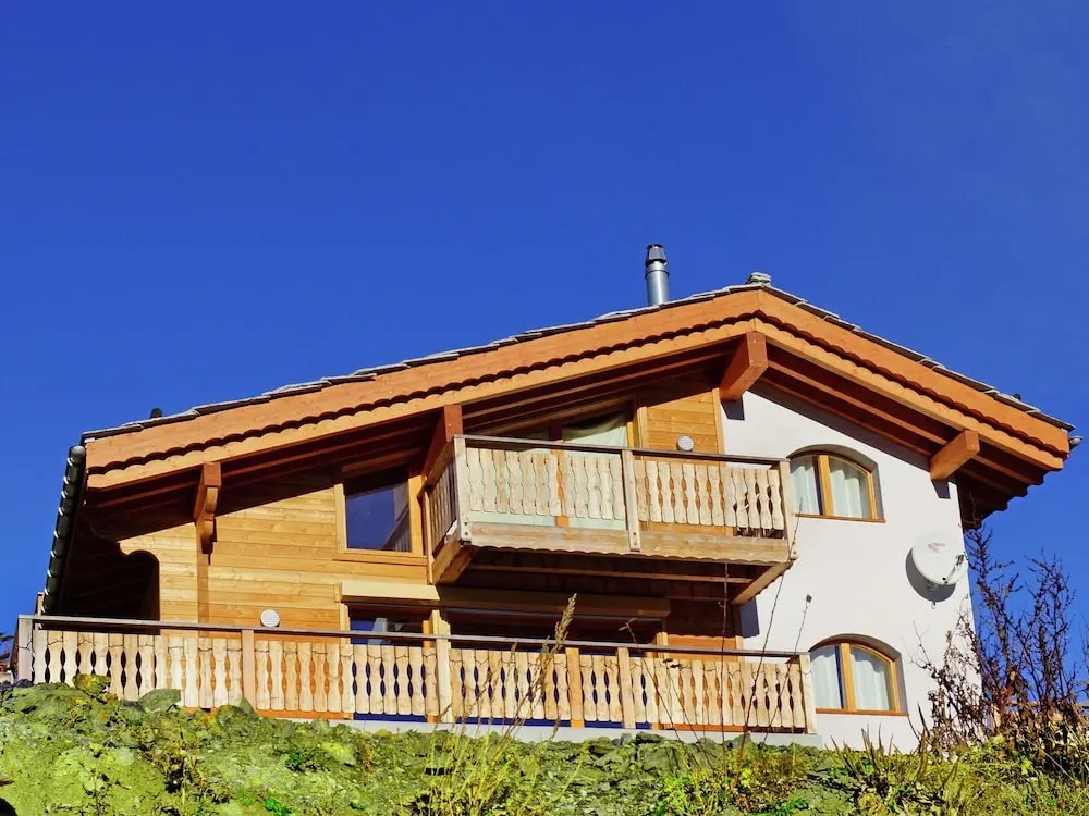 Mountain-View Chalet In Heremence With Terrace