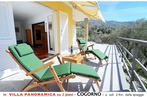 Appartamento B in villa con vista panoramica