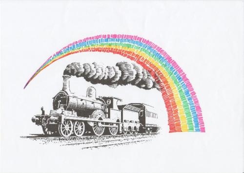 Arcobaleno in Stazione