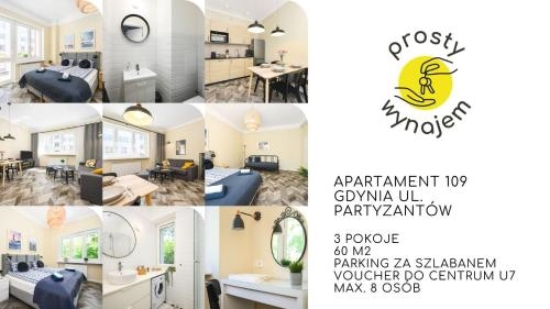 Apartament 109 W Centrum Gdyni Prostywynajem