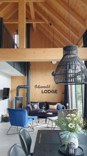 Odenwald Lodge mit Infrarotsauna und E Ladestation Haus Purpur