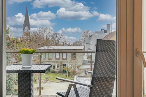 fewo1846 FlensBo I komfortables Studioapartment mit Balkon