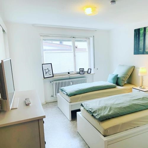 Ferienwohnung Marie WLAN Kuche im Ortskern Einkaufsladen in der Nahe