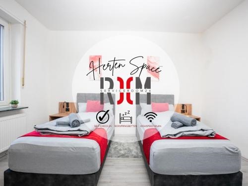 Serviceroom24 - Space in Herten WLAN - Smart-TV - 24-7 Check-in und Kuche