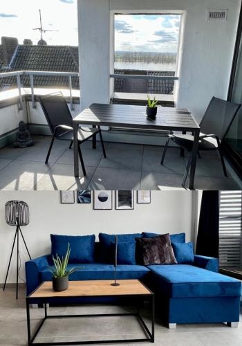PISO SUPERIOR Exklusives Apartment an der Promenade mit Rheinsicht & Loggia