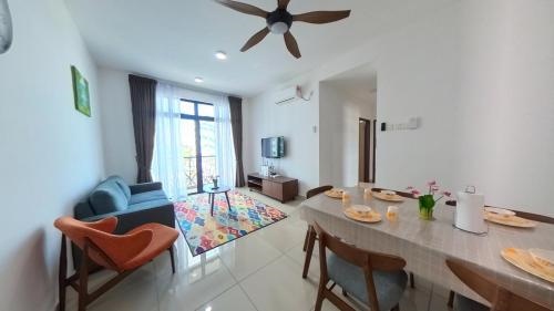 2 Parking Comfy Condo Desaru Town PoolNetflix