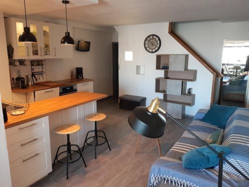 Vue sur les voiliers