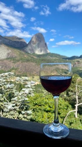 Pedra Azul - Vista Azul Apart Hotel - Frente para pedra