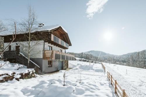 mirnockAHOI - familienfreundliches Ferienhaus fur 4 Erwachsene, maritimes Bergerlebnis, Panoramablick von Terrasse und Balkon, Carinthia, Millstattersee