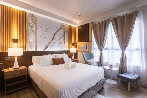 Pool View Window at Mesavirre Garden Residence Studio Type