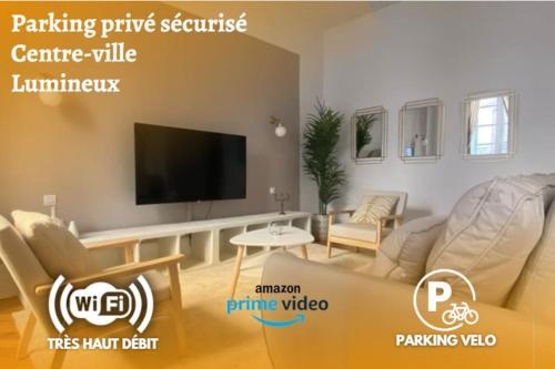 Appartement 2 chambres Parking voiture