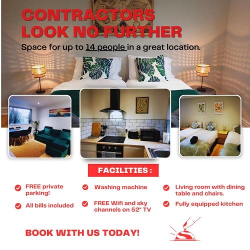 14 Contractors Free parking