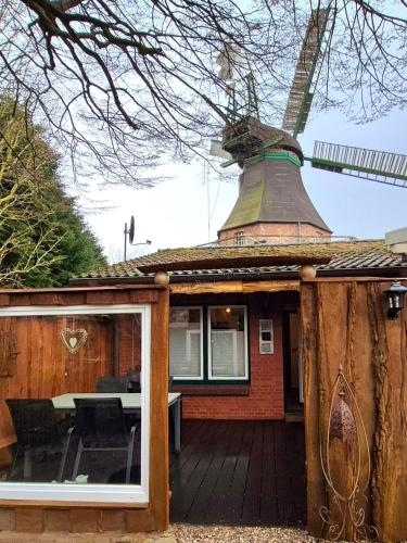 Ferienwohnung Barlter Muhle mit Sauna und Terrasse