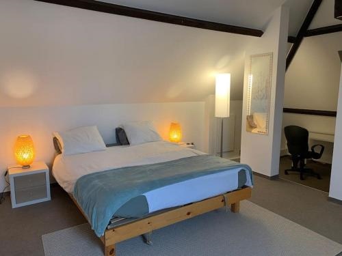 Appartement separe avec parking dans villa