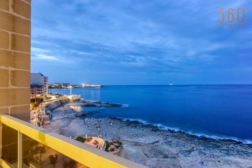 A beautiful seafront 3BR home in Tower Road Sliema by 360 Estates